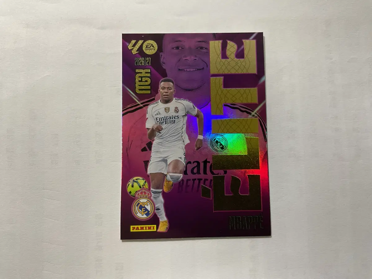 파니니 메가크랙스 2026-27 (Panini Megacracks 2026/27) 시리즈 킬리안 음바페 Elite 카드