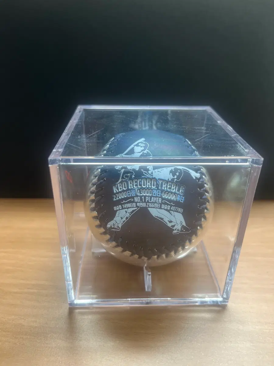 KBO RECORD TREBLE 야구공 케이스 포함(이승엽 박한이)