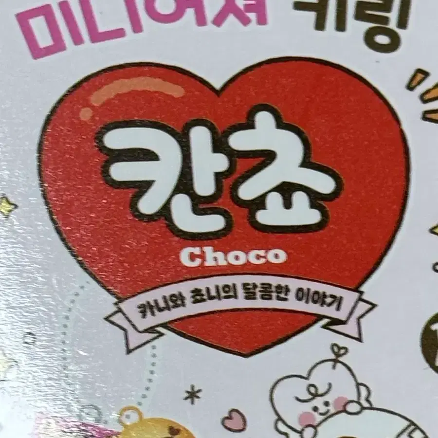 칸쵸 미니어처 키링 초코 10종 미개봉