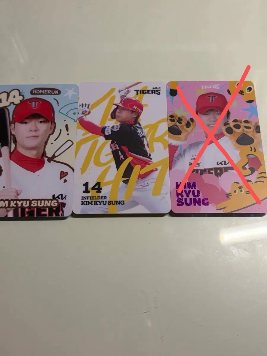 기아타이거즈 김규성 포토카드