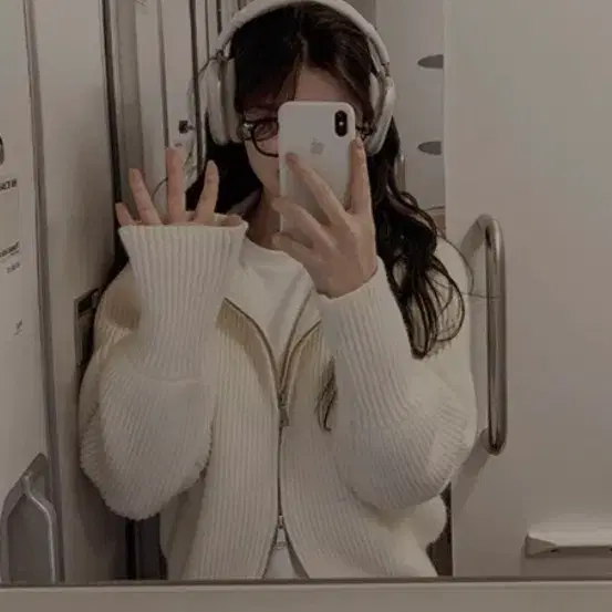 베니토 집업가디건(1회착)