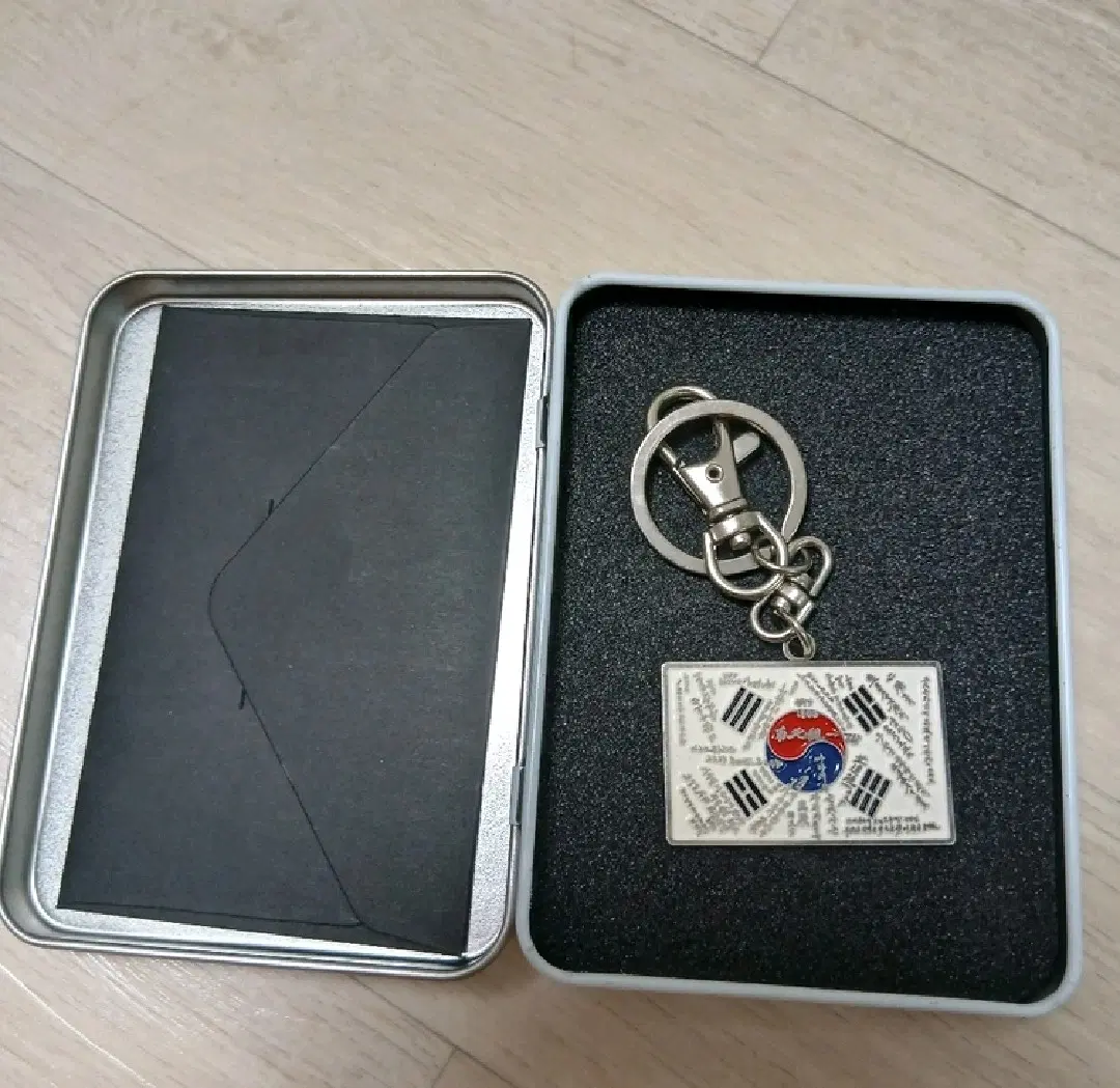 인프레쉬 후원 태극기 키링 한국 굿즈