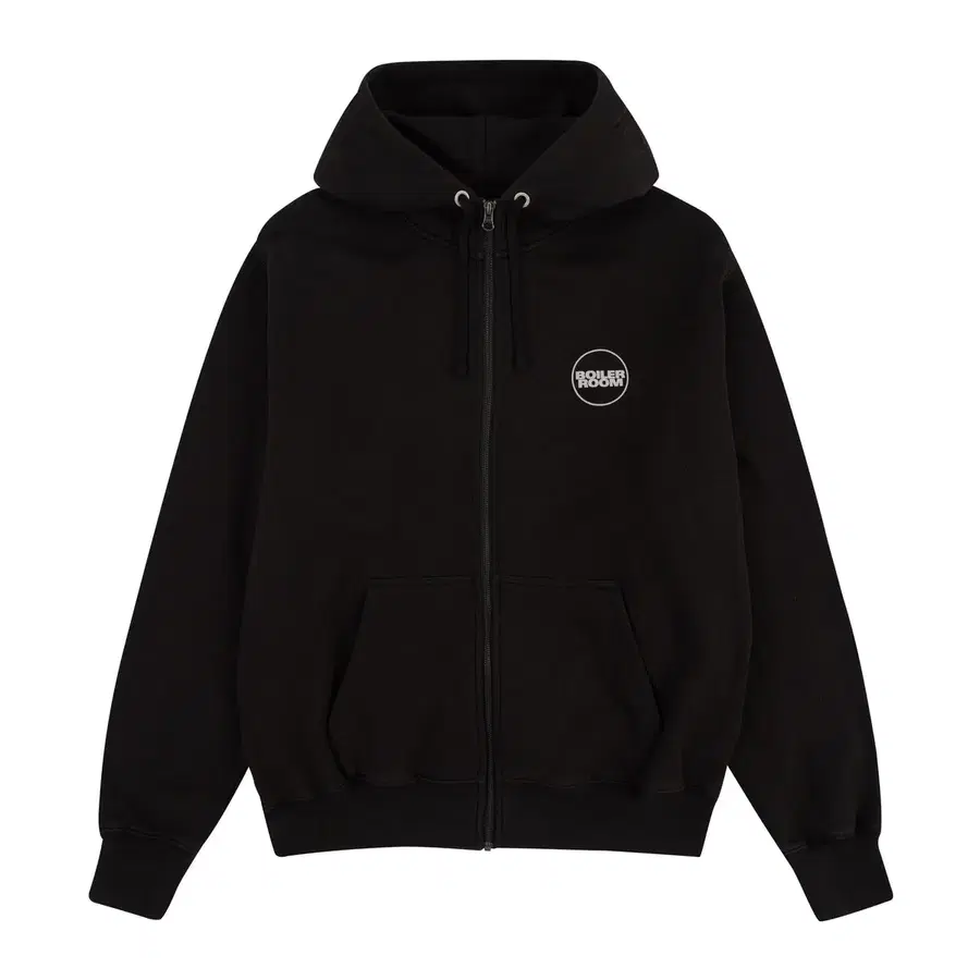 Boiler Room 보일러룸 코어 3M 집업 후디 Core Zip Hood 3M Black XSsize