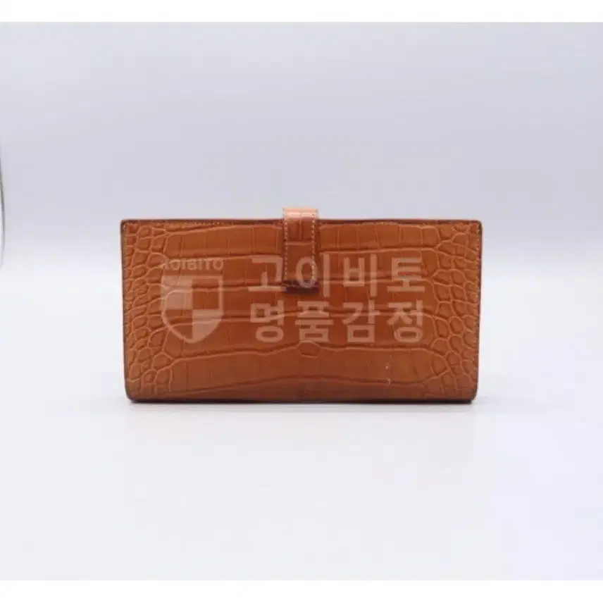 에르메스 베안 장지갑 와니 / 악어가죽 브라운 골드 사진 2