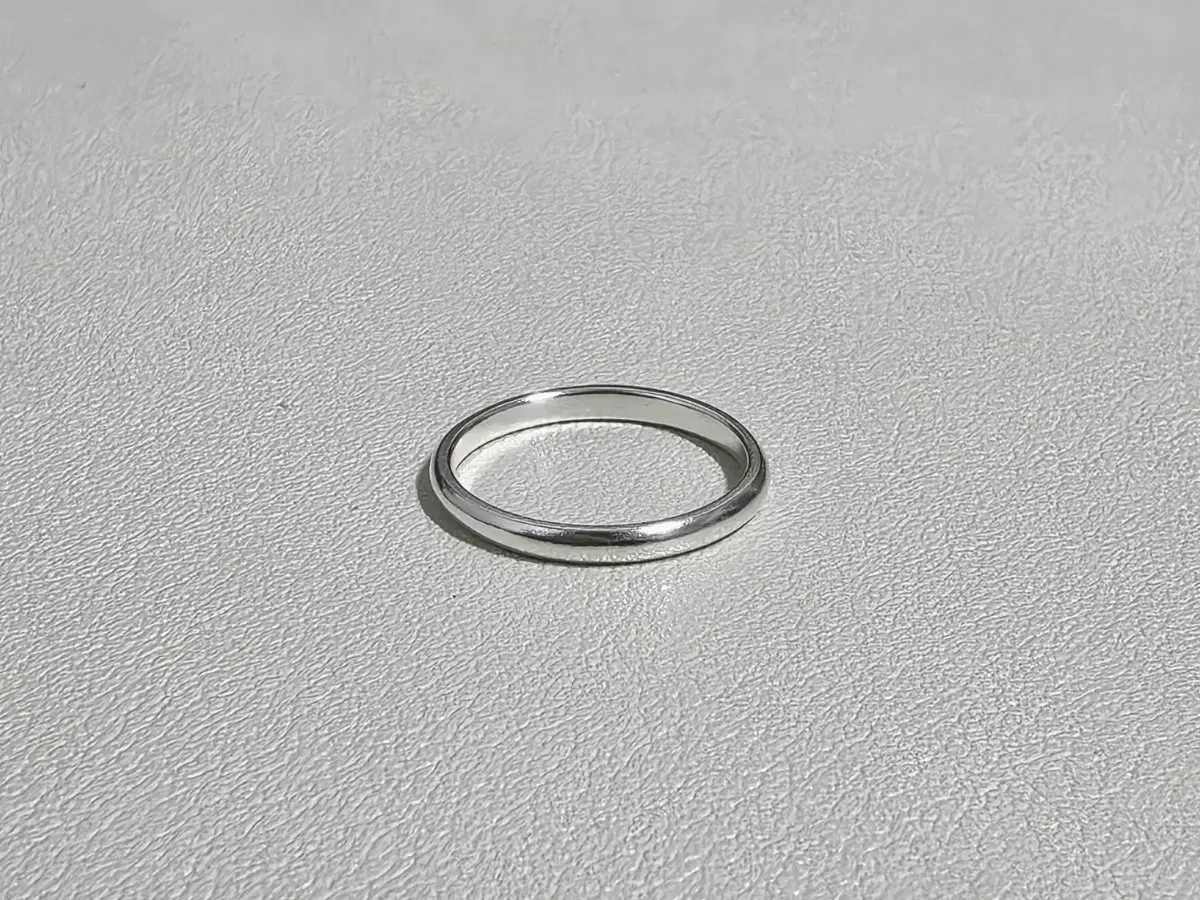 새상품) 실버 925 엥게이지 반지: 2mm