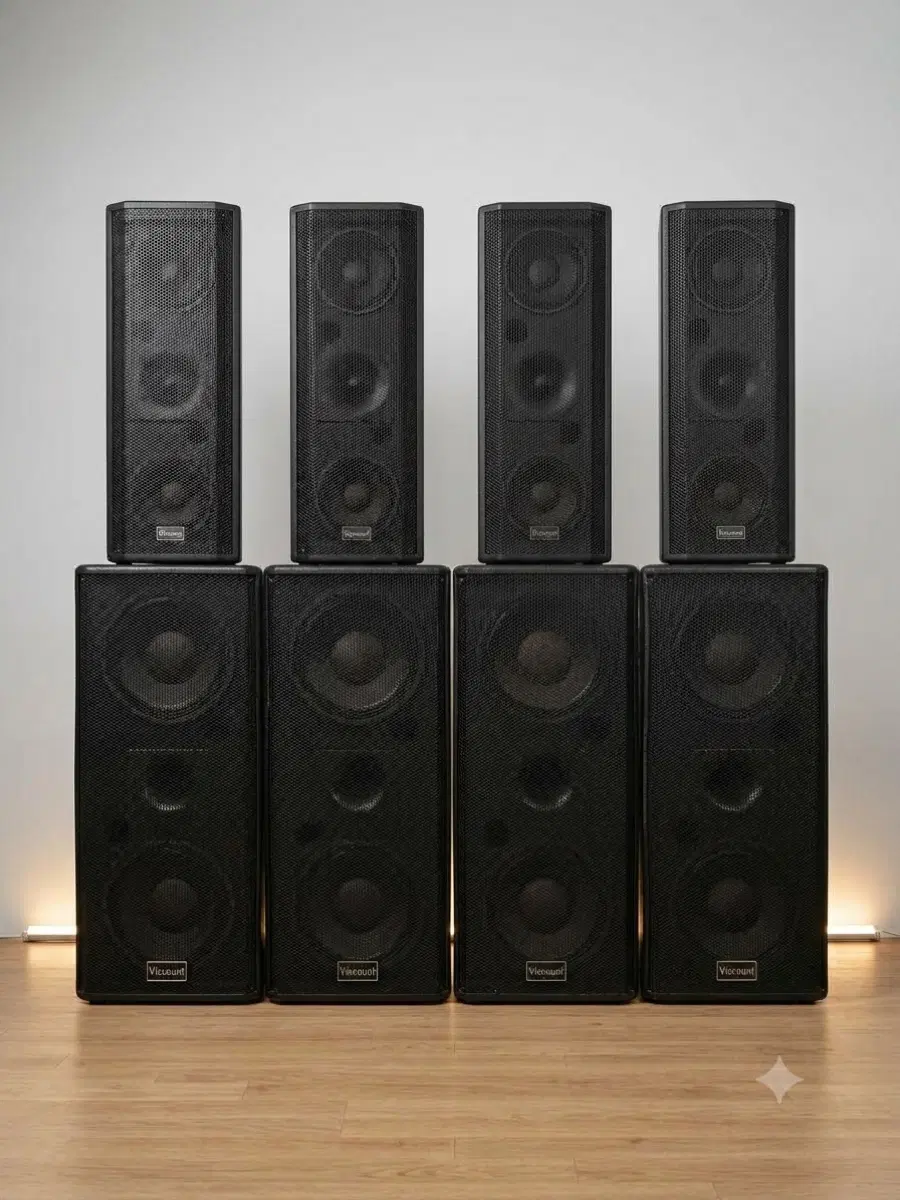 VASCOM SRI-525LB 스피커 1조