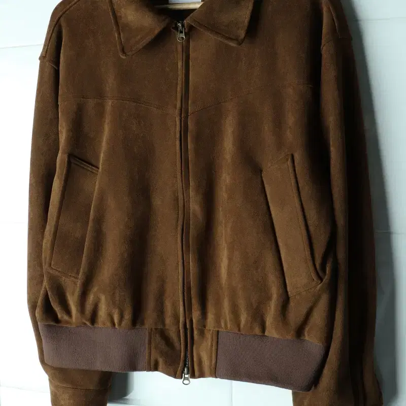(M-XL) 브랜드빈티지 집업 바람막이 점퍼자켓 스웨이드-H39951