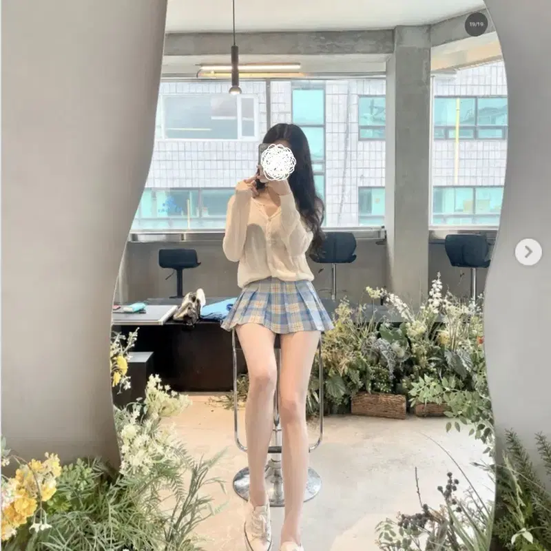 (실착O) 플리츠 미니스커트