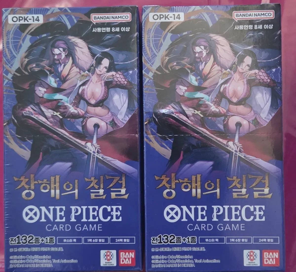 원피스카드 창해의 칠걸 미개봉 슈링크O