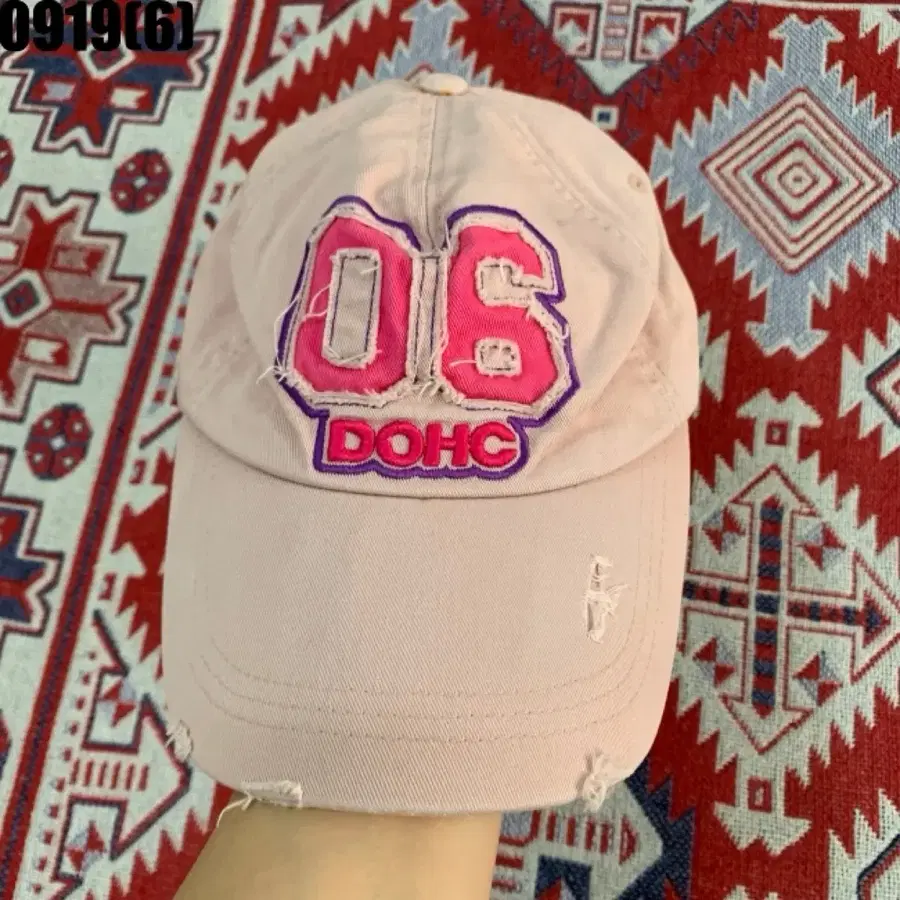 핑크색 야구모자 0919