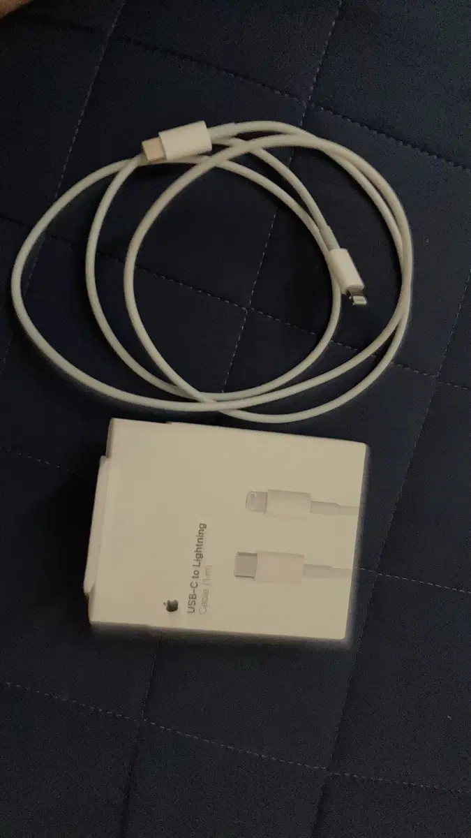 애플 Lightning USB C 1m 케이블