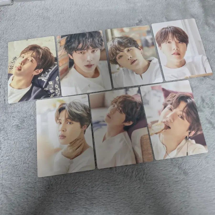 7장 세트 오늘 바인더 미니포카 방탄 bts
