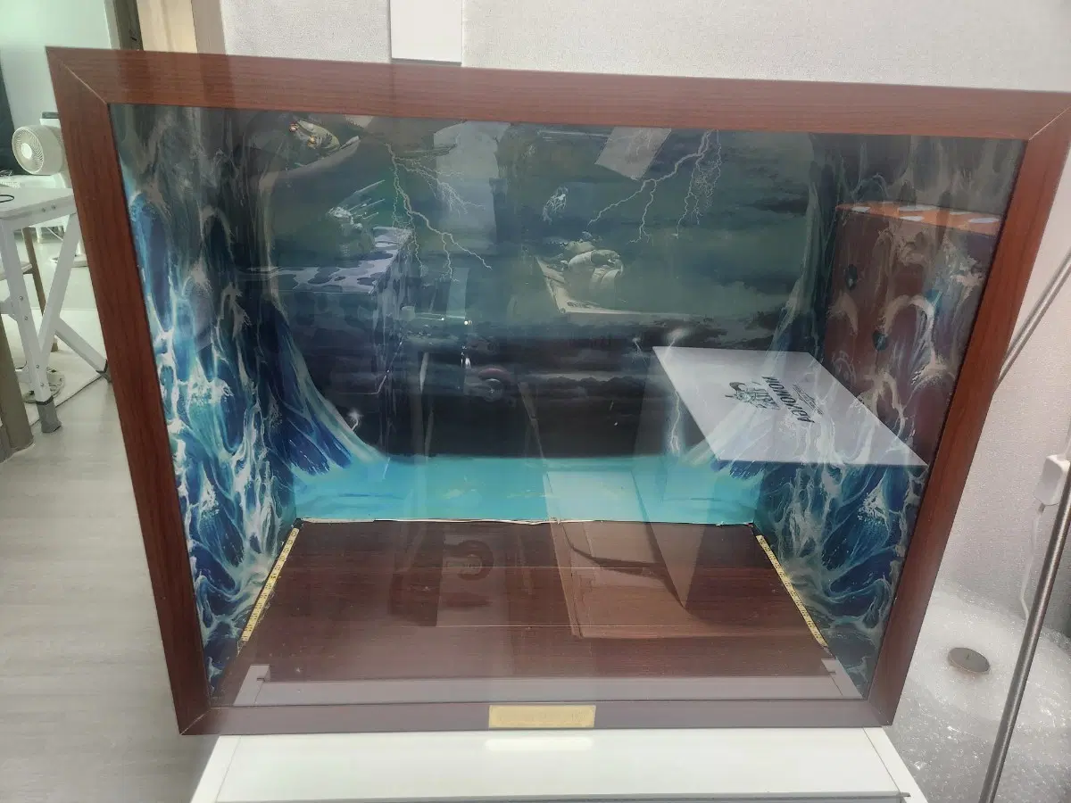잭스두  흰수염 디오라마 장식장