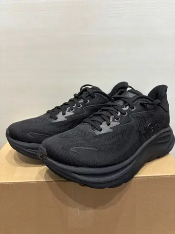 호카 클리프톤 10 와이드 블랙 23cm