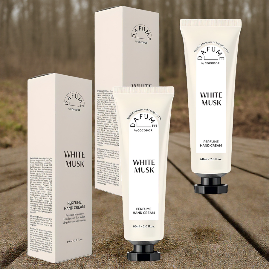 다퓸 바이 코코도르 시그니처 퍼퓸 핸드크림 화이트머스크 60ml 2개