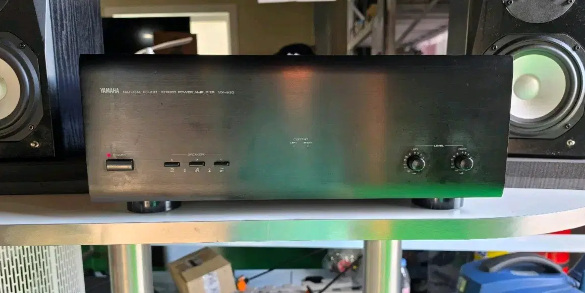 클래스 A,B NATURA SOUND 출력 170W (8오옴) YAMAHA MX-830 파워앰프
