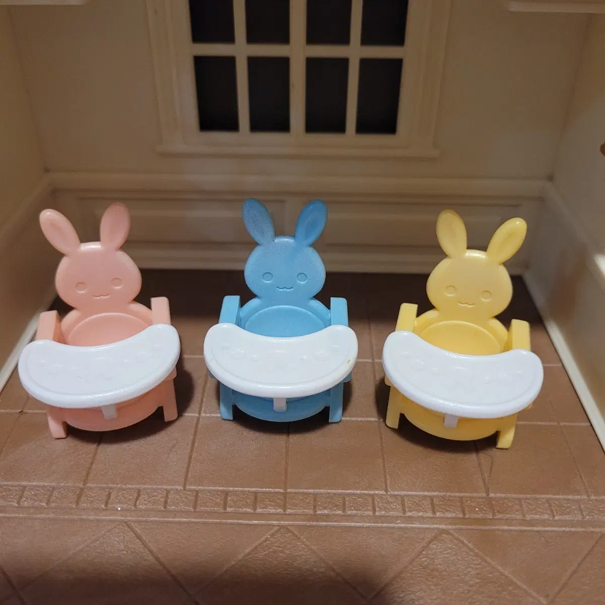 실바니안 아기식탁 3종 세트