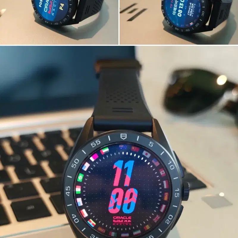 태그호이어 커텍티드 e4 오라클 레드불 레이싱 45mm 스마트워치