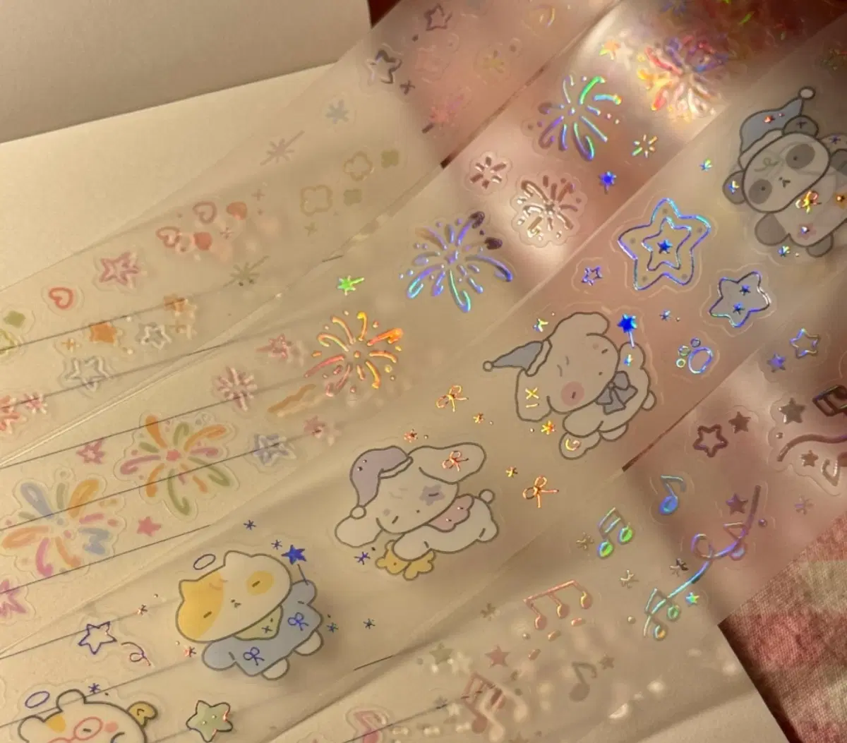 쿠킹쿠키 퐁퐁불꽃놀이 키스컷띵