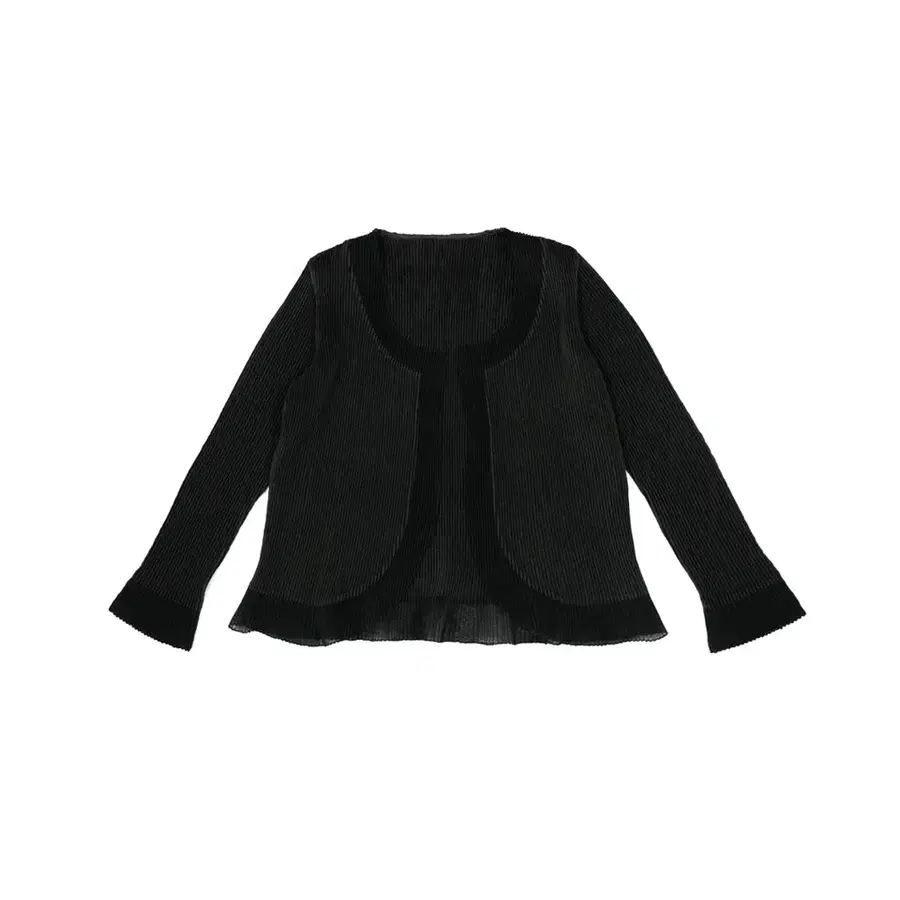 Specchio pleated cardigan