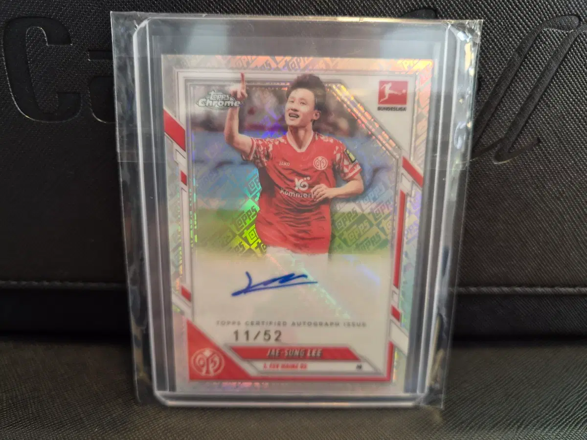 Topps Chrome 분데스리가 이재성 52한정 오토카드 판매합니다