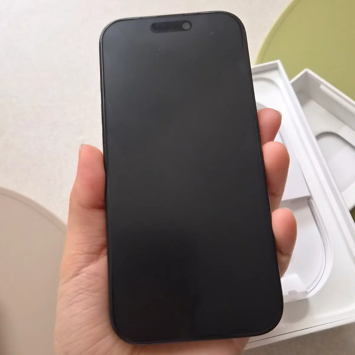 아이폰 블랙 16프로 pro 256GB 급처 상태 최상