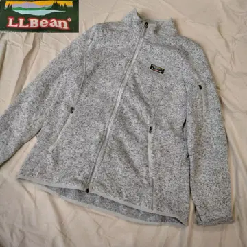 LLBean 엘엘빈 원포인트 자수 로고 플리스 자켓