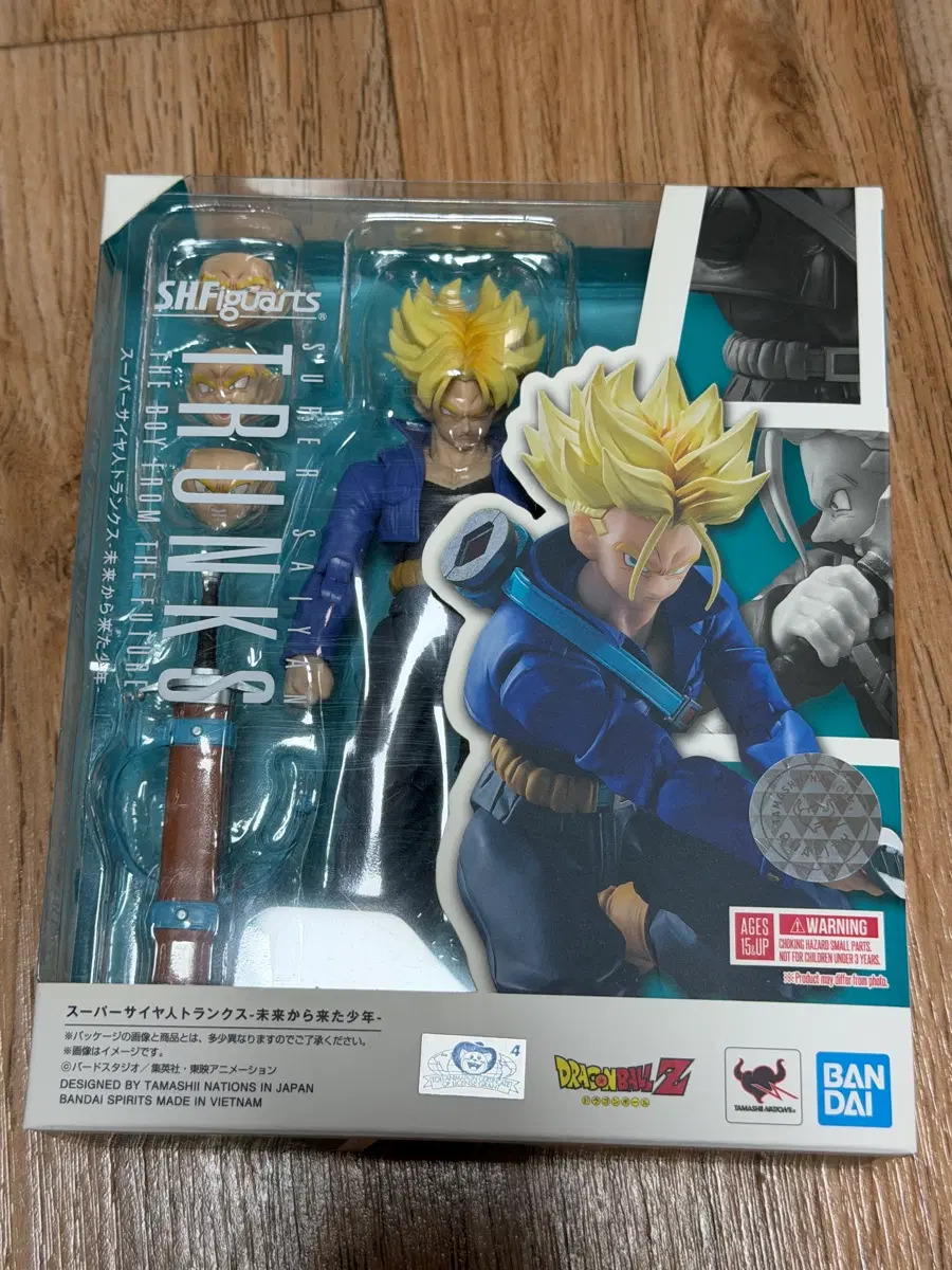 반다이 S.H.Figuarts 드래곤볼 슈퍼 사이어인 트랭크스 피규어