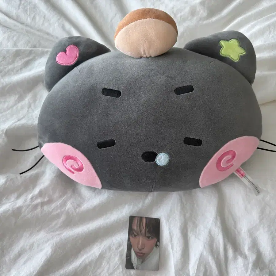 NCT WISH 엔시티 위시 라인프렌즈 리쿠 쿠리 쿠리니니 쿠션 medium plush cushion
