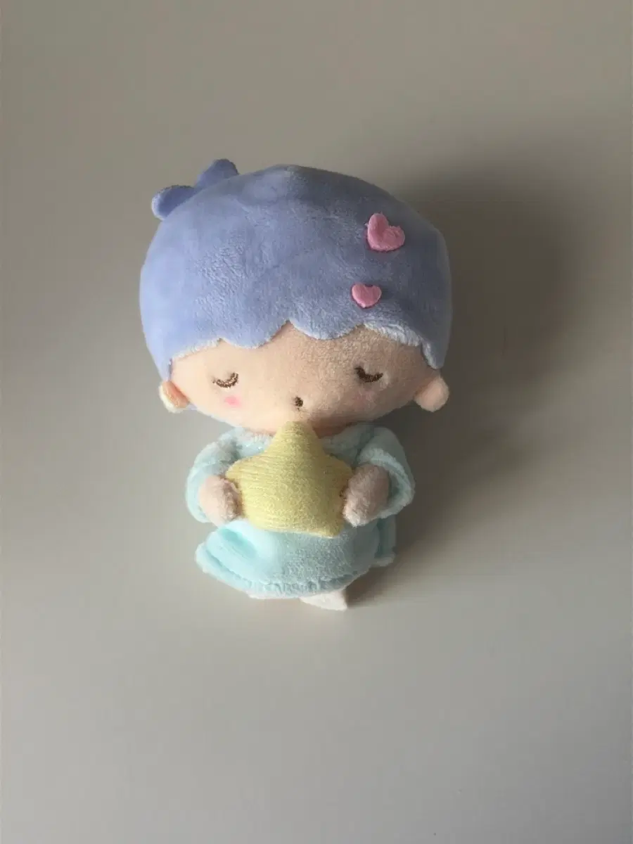 산리오 리틀트윈스타 키키라라 마스코트 브로치 뱃지 인형