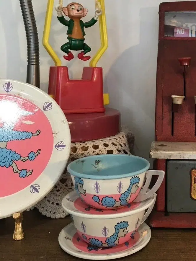 빈티지미니티컵,접시