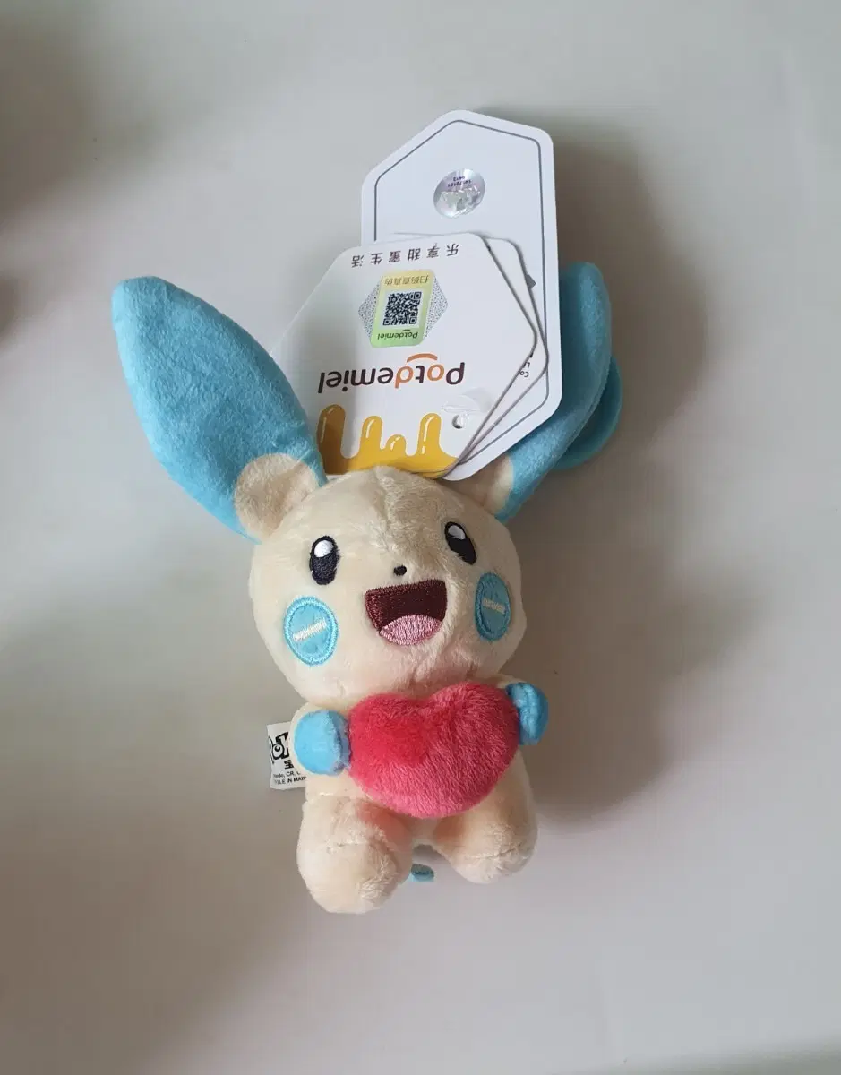 포켓몬스터 마이농 하트 인형 키링 새상품