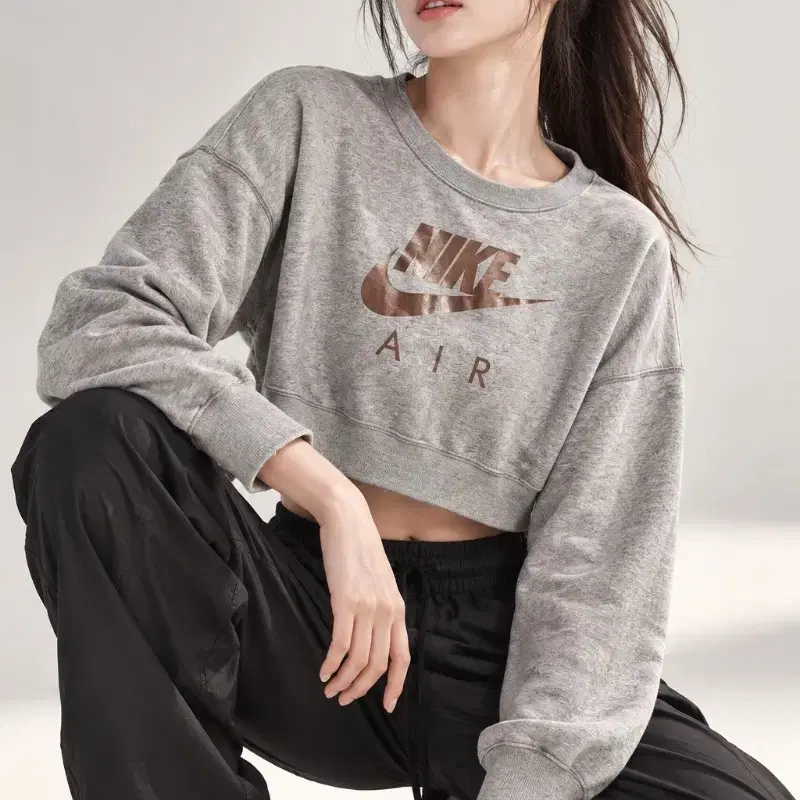 나이키 크롭 맨투맨 여자 66