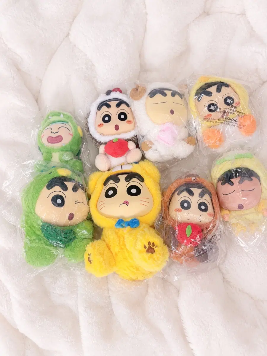 짱구는 못말려 인형 짱구/흰둥이/유리/훈이/철수/맹구/나미리