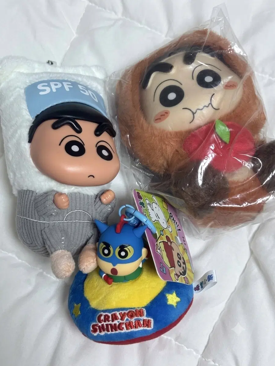 짱구는 못말려 인형 3종 세트