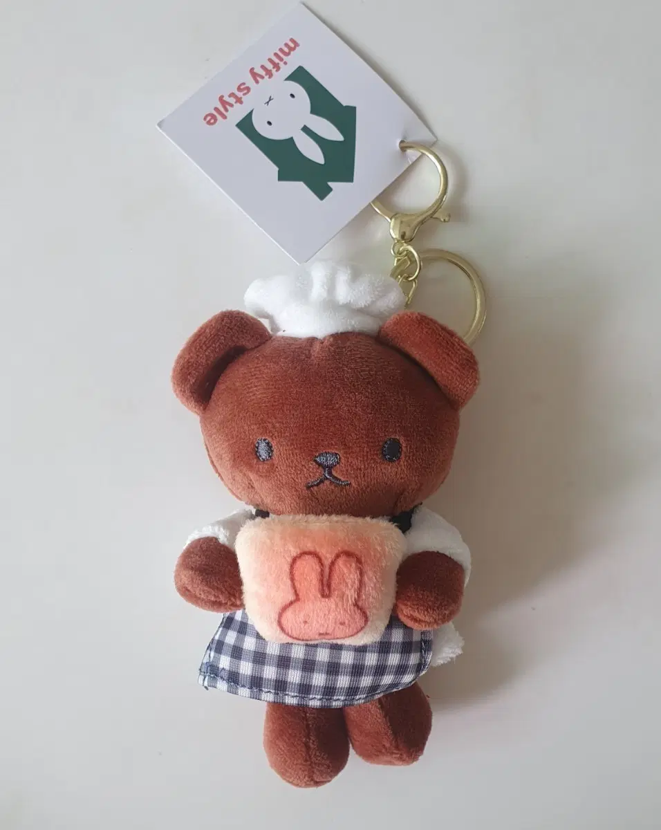 미피스타일 베이커리 보리스 인형 키링 새상품