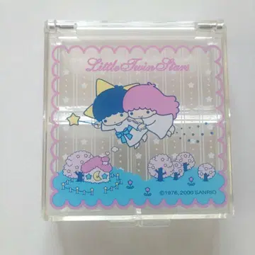 키키라라 리틀트윈스타 잡화 케이스 덤으로 씰 산리오 헤이세이 레트로