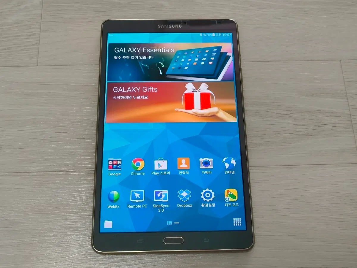 삼성 갤럭시탭S 8.4인치 SM-T700 태블릿