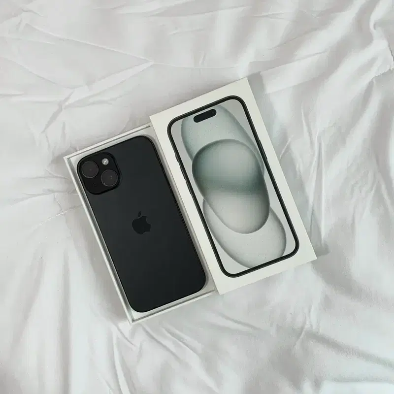 아이폰 15 블랙 128GB 박스 포함