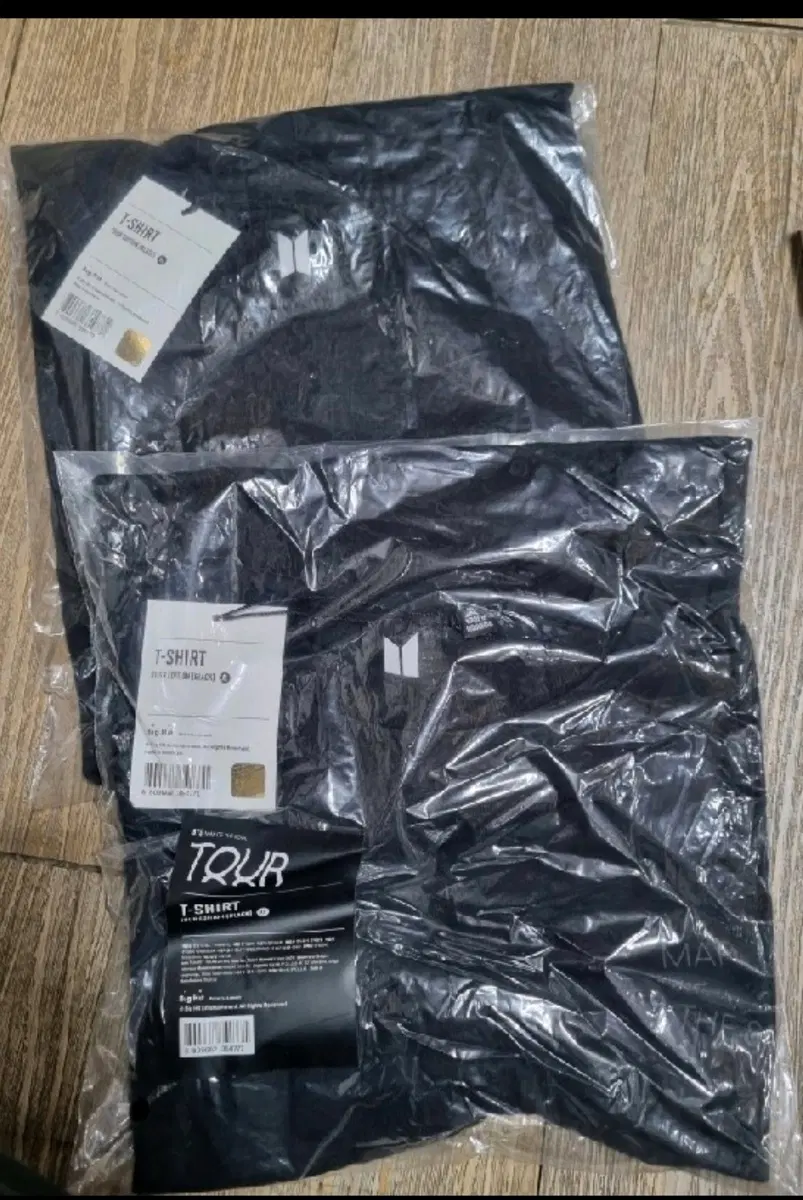 방탄소년단 MOTS 블랙 티셔츠 XL (미개봉) bts MOTS TSHIRT
