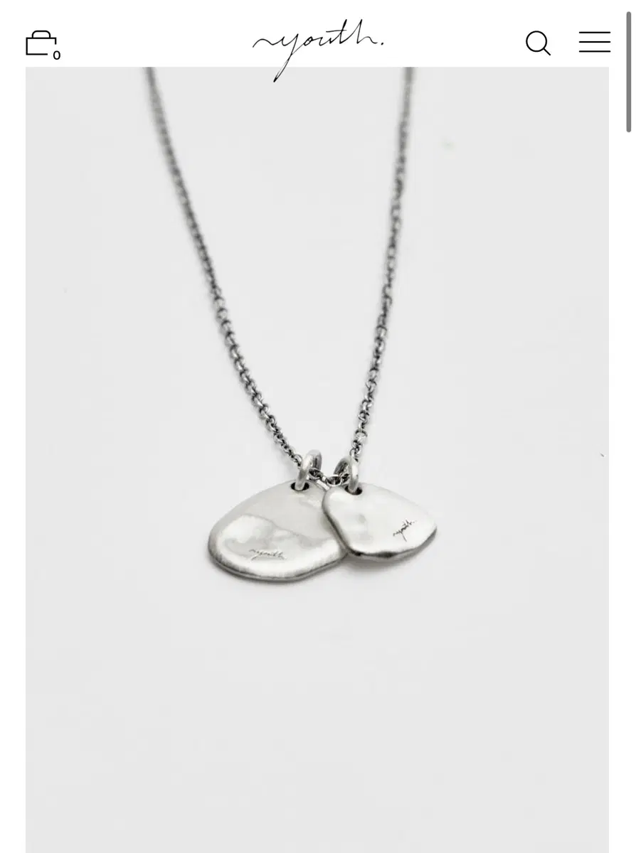 유스 pebble Necklce (목걸이) OS