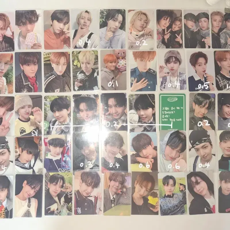 보이넥스트도어 포카,개봉앨범,시그,목걸이,DVD 양도