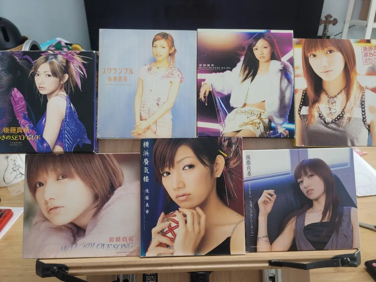 고토 마키 한정반 싱글 CD 7종 세트