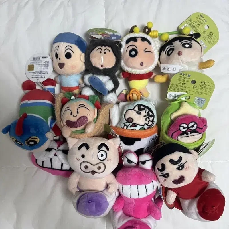 짱구는못말려 인형 짱구/철수/유리/맹구/흰둥이/고양이맹구/액션가면