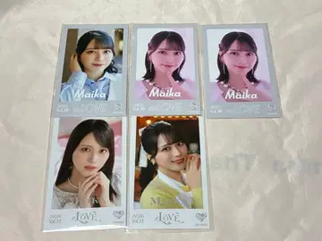 =LOVE 이코라브 사사키 마이카 미니 사진 5장 세트