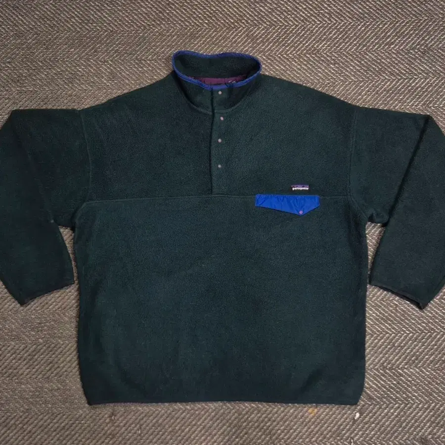 [2XL] 90s 파타고니아 신칠라 다크그린 -B410