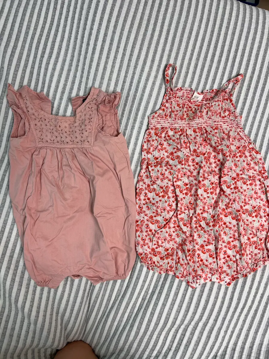 여아 여름 원피스 수트 2장 일괄(베이비갭,h&m)