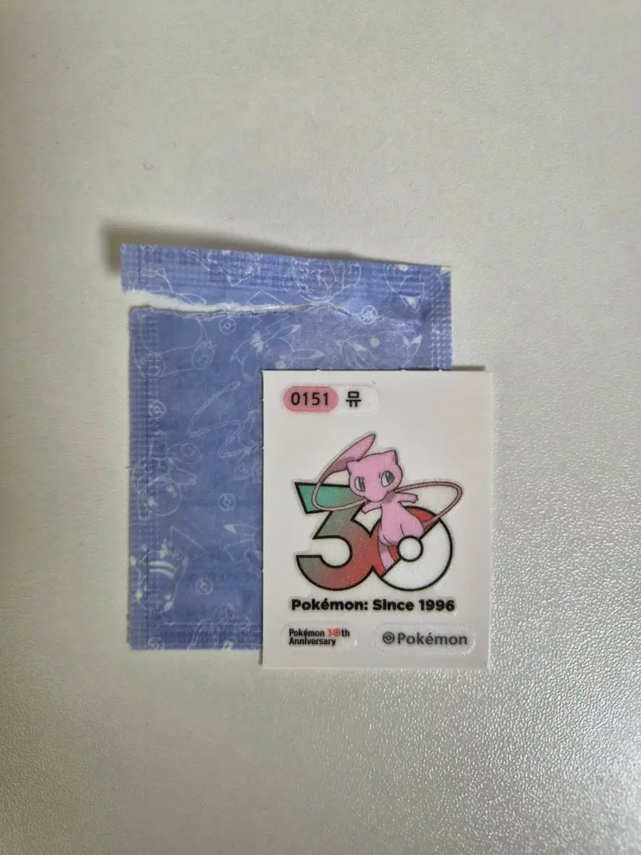 포켓몬스터 빵 30주년 띠부실 뮤