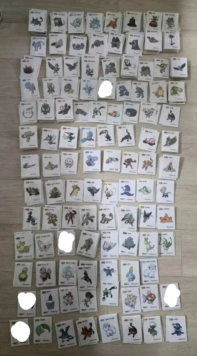 포켓몬 띠부씰 판매