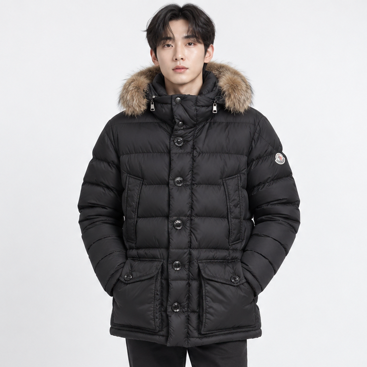 몽클레어 클루니 블랙 1사이즈